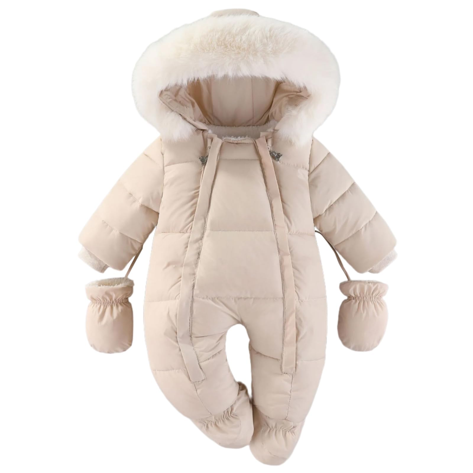 Vêtements D ' Hiver Pour Nouveau-nés Filles Et Garçons, Combinaison Avec