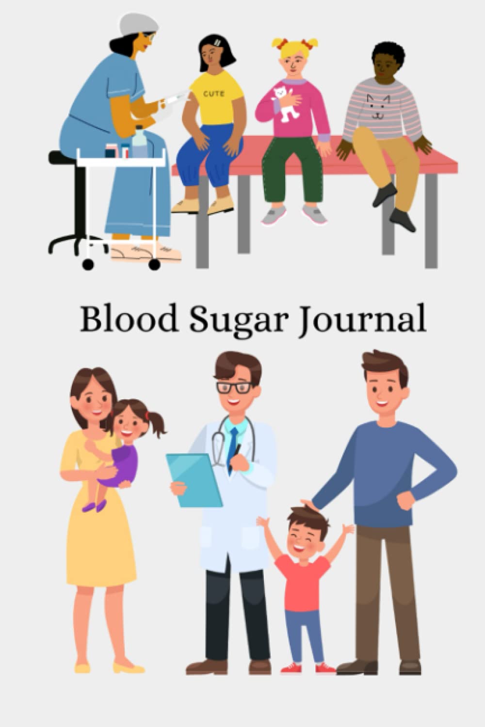 Blood Sugar Journal: For Kids Soft Cover 6" x 9" 52 Weekly Pages: Keep Detailed Blood Sugar Numbers Recorded Here Along With Your Exercise, Carb and Insulin/Medication Intake