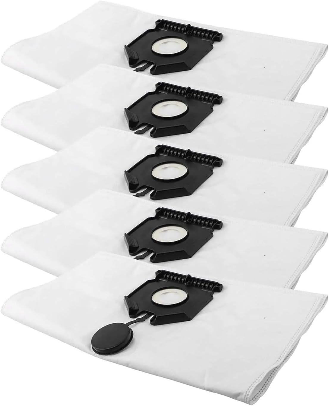 Compatible for Karcher NT 30 30L Series Vacuum Cleaner 5 Pack Replacement Dust Bags 2.889-154.0