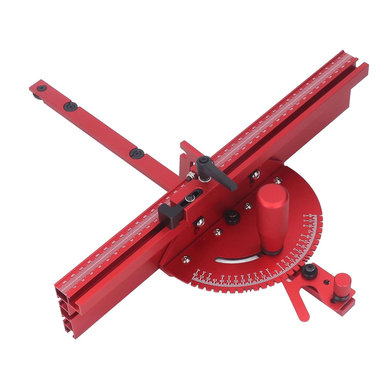 Precision Miter Gauge for Table Saw, Standard Slot 3/4x 3/8, Table Saw