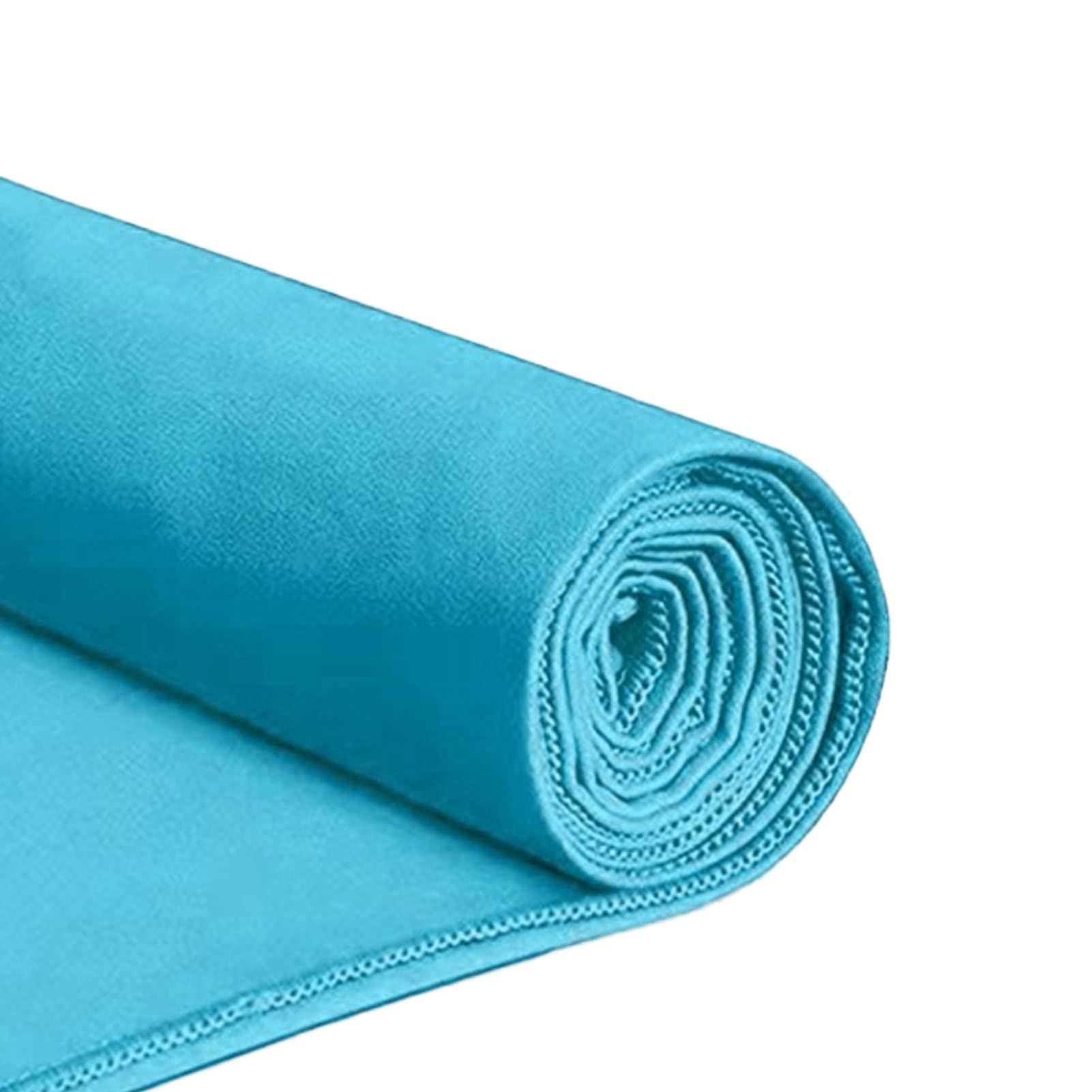Ejoyous Asciugamani da Viaggio in Microfibra Asciugamani Ad Asciugatura Rapida Set da 3 Pezzi in 15 X 15 Pollici 31,5 X,7 Pollici 59,8 29,9 Assorbimento del Sudore Compatti per Palestra Spiaggia