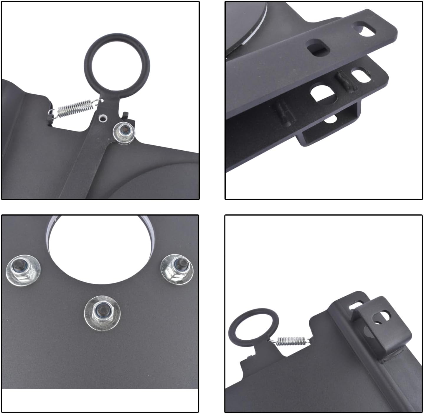 Metal Seat Swivel Front Right Passenger Side Replacement for Ford Econoline E150 E250 E350 E450 1997-2024 Mixizap