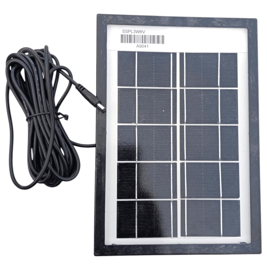 Saurally Solar 3W 5V Panel with Junction Box, 10ft Cable with DC Jack-image-48