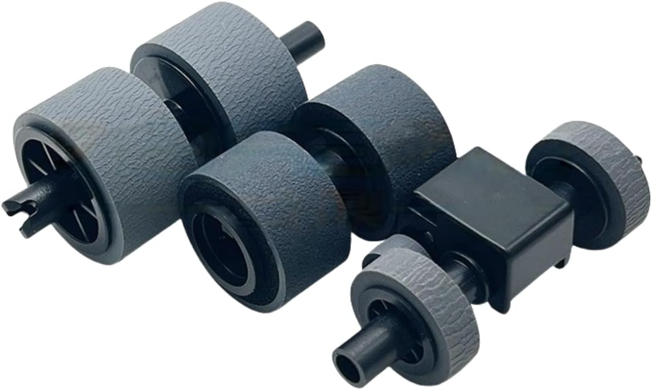 Scanner Paper Pickup Roller Kit for Brother ADS-2200 ADS-2700W ADS-3100 ADS-3300W High Speed Scanner Pick up Wheel Feed Wheel Pagination Wheel Feeder Roller