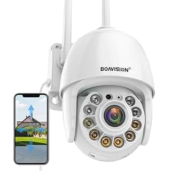 Amazon.com : BOAVISION 4K/8MP Security Camera Outdoor