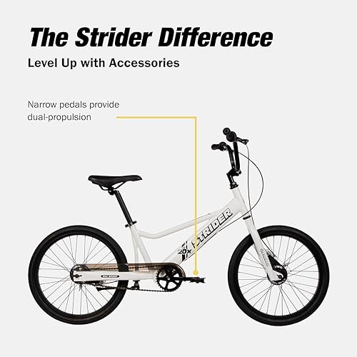 Miniatura 4 de Strider Kit de pedal deportivo de 20 unidades, transforma 20 bicicletas de equilibrio en bicicleta de pedal, para mayores de 8 años, fácil montaje y
