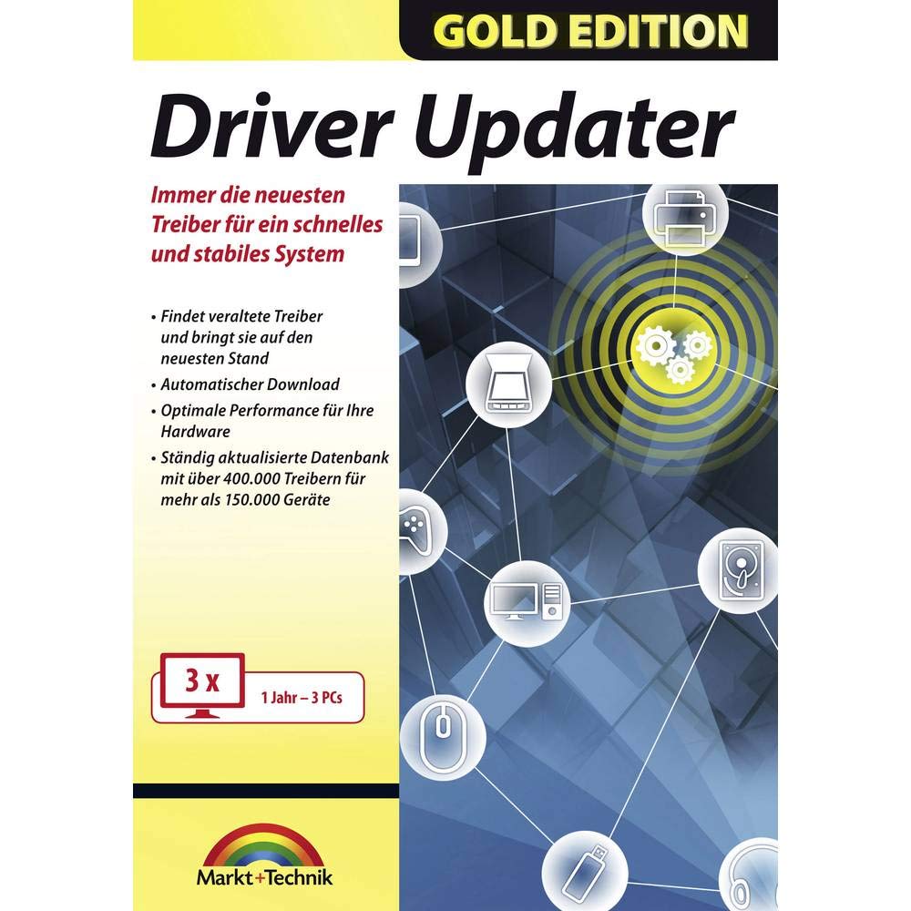 Markt & Technik DriverUpdater Gold Edition pełna wersja, 1 licencja Windows System