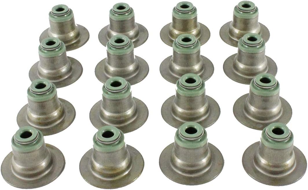 DNJ VSS150 Valve Stem Seal for 1995-2010 Chrysler, Dodge, Eagle, Jeep, Mitsubishi, Plymouth Avenger, Breeze, Caravan 2.0L-2.4L L4 16V DOHC 1996cc