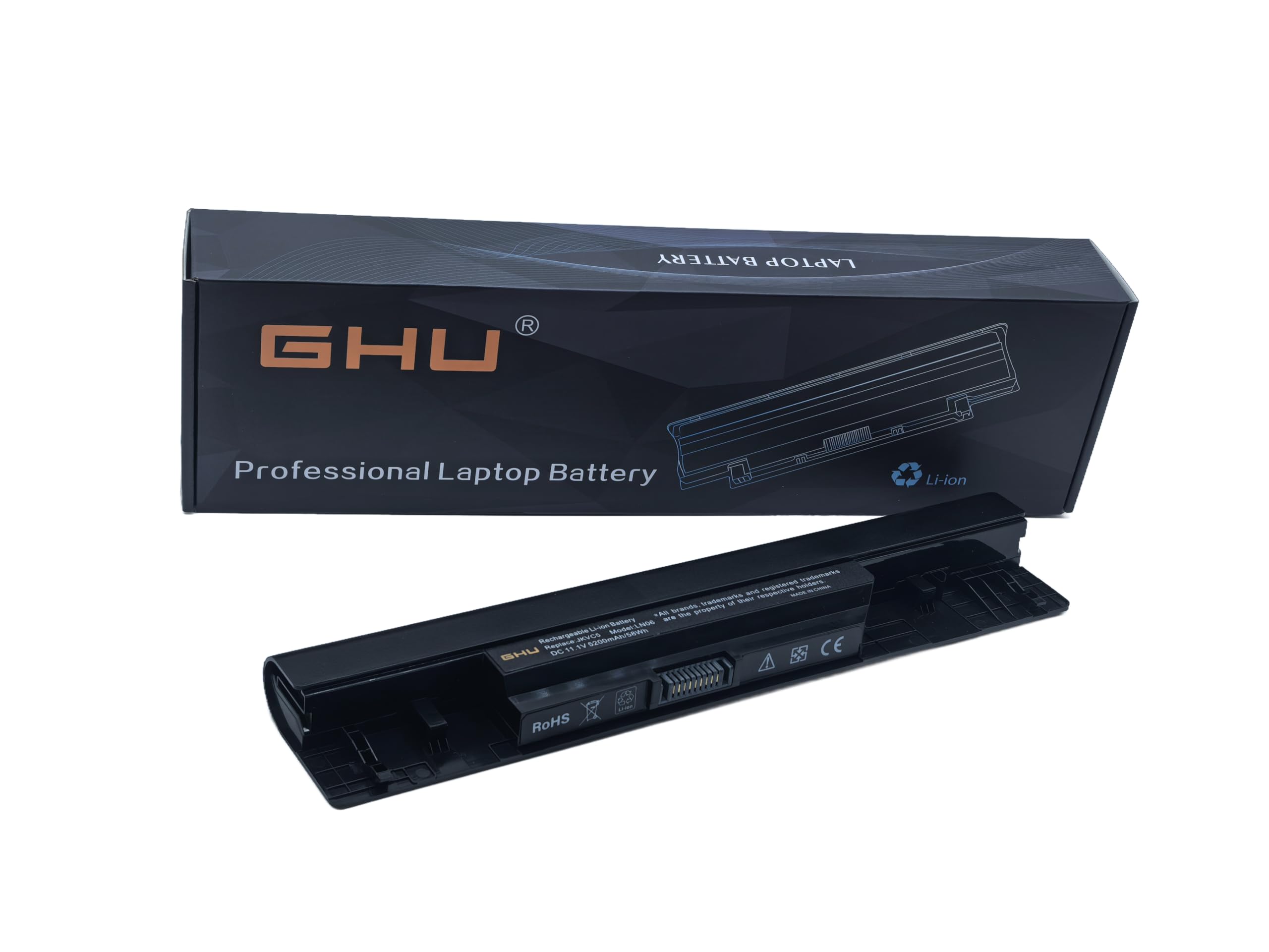 Amazon.com: GHU New Battery JKVC5 58 WHR Replacement for Dell