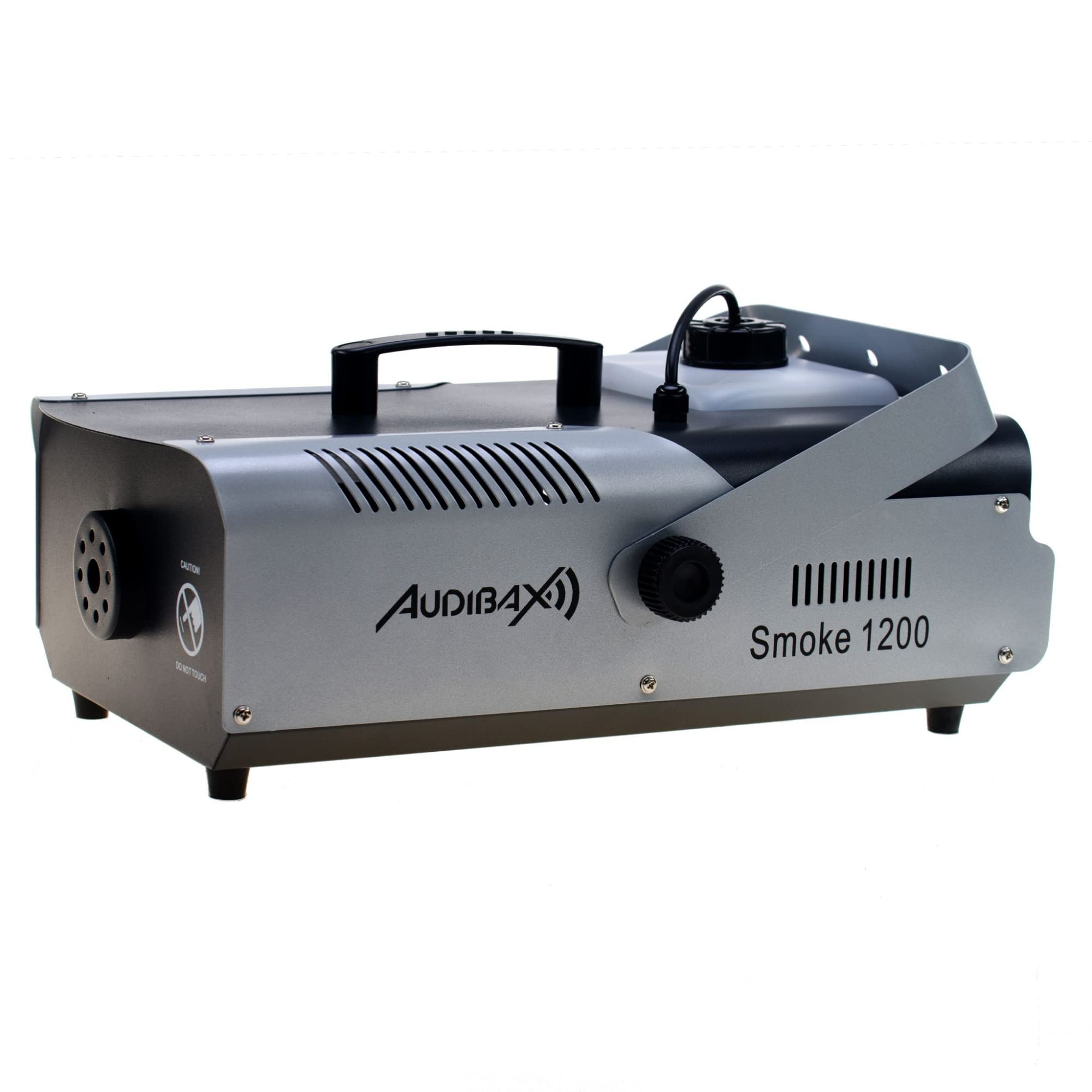 Audibax Smoke 1200 - Macchina del Fumo per Feste - Macchina del Fumo con Telecomando - Potenza 1200 W - capacità 2,3 L - Fumo al Minuto di 295 m3 - Riscaldamento in 8 min