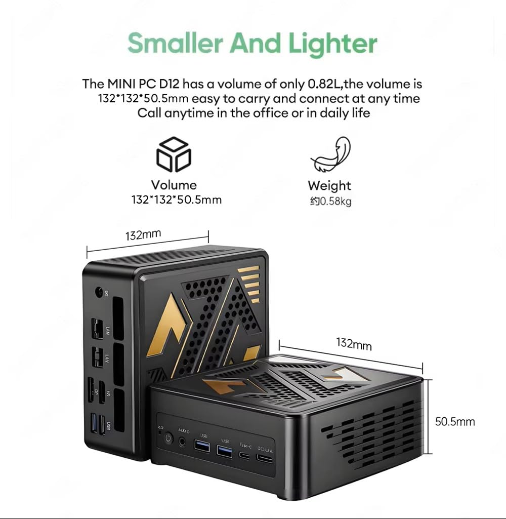 FakestarPC Mini PC da gioco in metallo AI, processore Ryzen 9 7940HS, OCuLink, porta USB4, Dual LAN 2.5G, 2 NVMe, WiFi6E, Win11, mini computer senza RAM, senza SSD