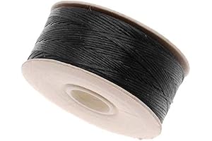 NYMO Nylon Beading Thread Size D for Delica-Black