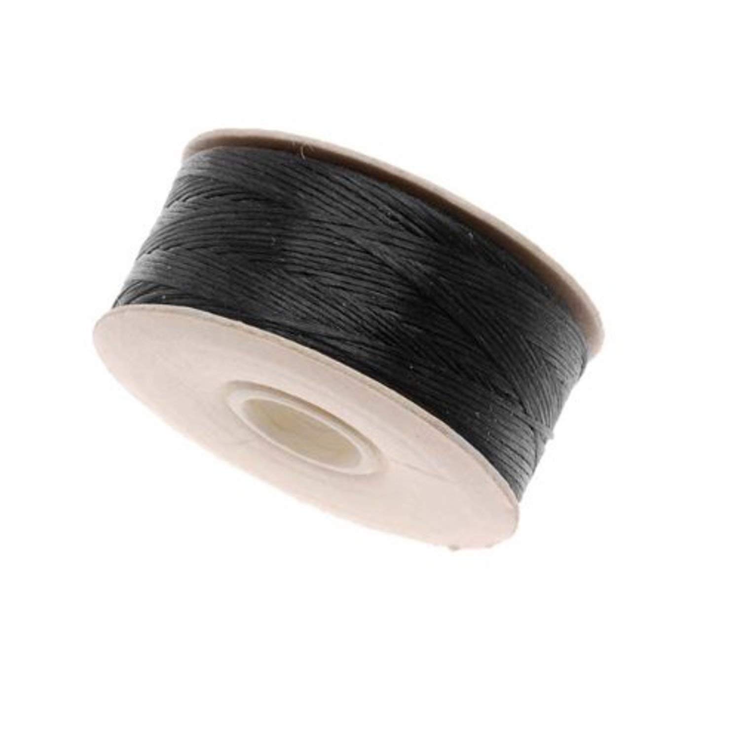 Nymo Nylon Beading Thread Size D, Black 64 Yards(58 Meters), 1 Spool, 0