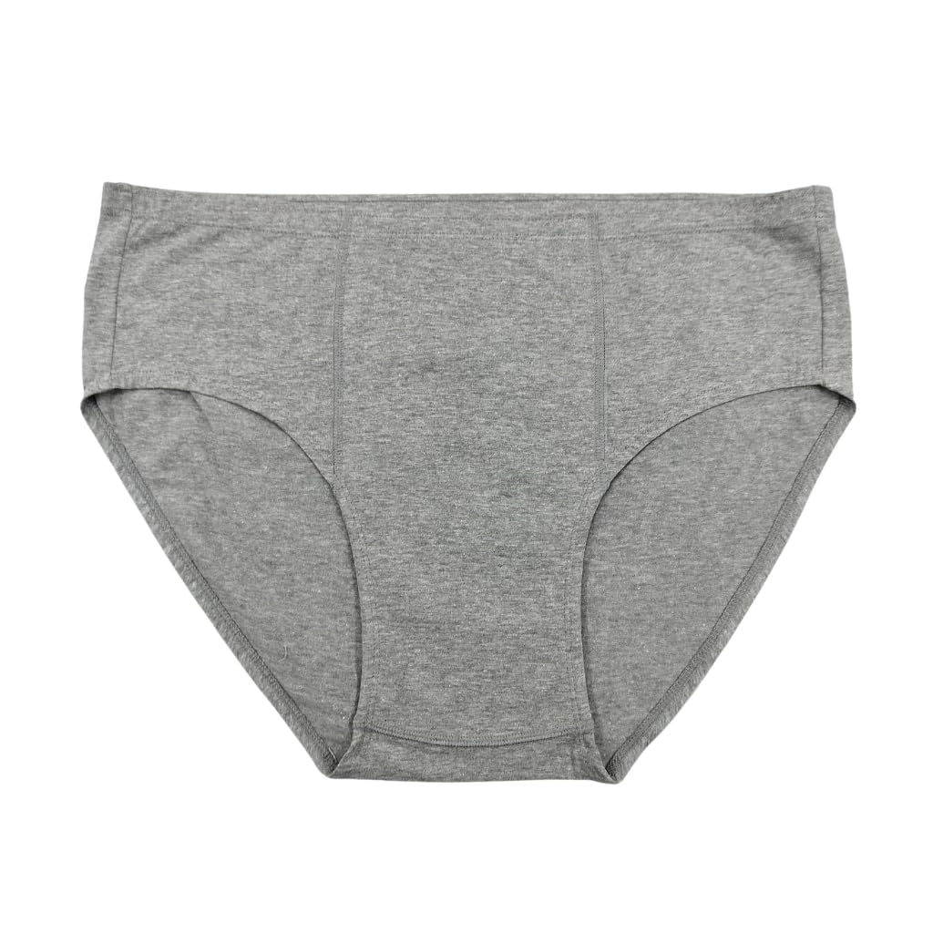 Pristine Life | Incontinence Underwear Men | Absorbs Light Urine Leaks | Wash & Reuse | Anti Bacterial, Hygienic & Leakproof | Comfy Cotton | Pack Of 1 | Grey | XXXL (B0B4STM2PP) Amazon Price History, Amazon Price Tracker