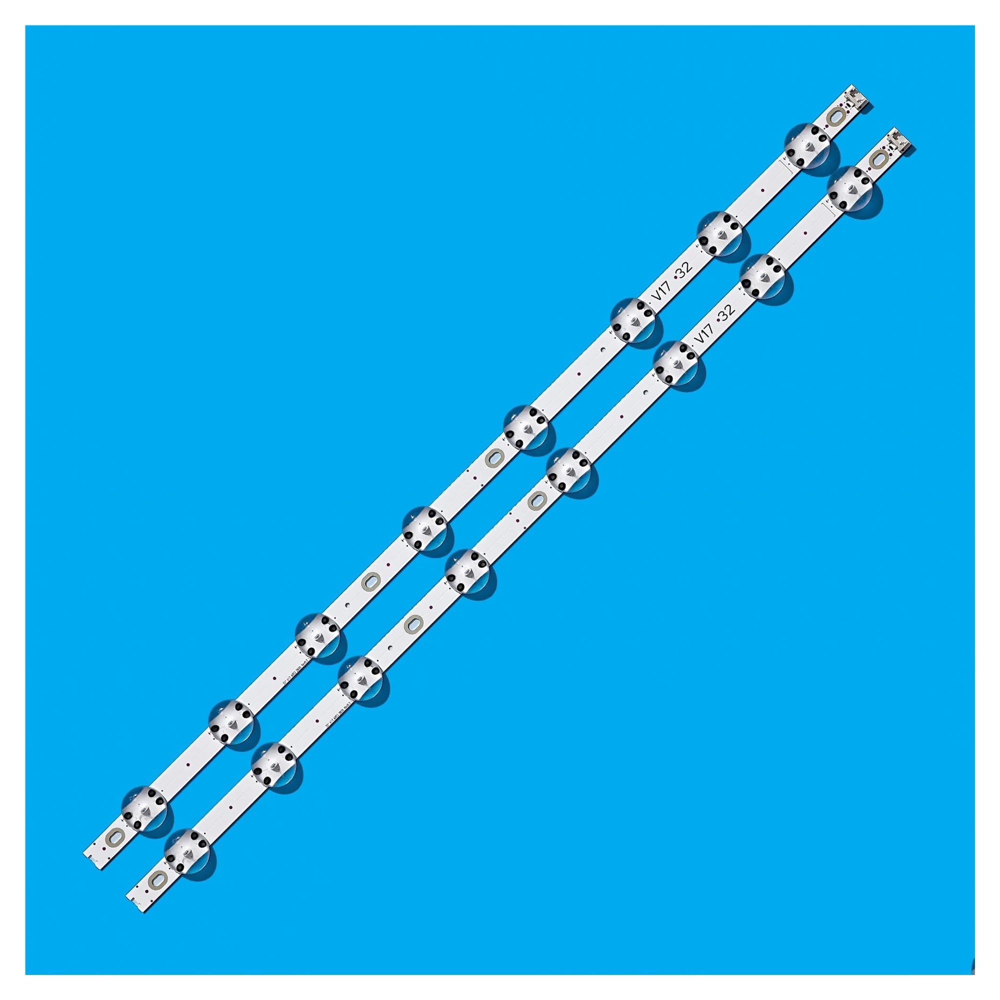 YUEZUYIOU LED Strip for HC320DXN-ABSL1-2143 LC320DXE(FK)(A2) 32lj510v32lj510u 32lj610v hc320dxn-absl1-2143 6916l-2855b v18 V17 32(1 Sets - 2 Pieces)