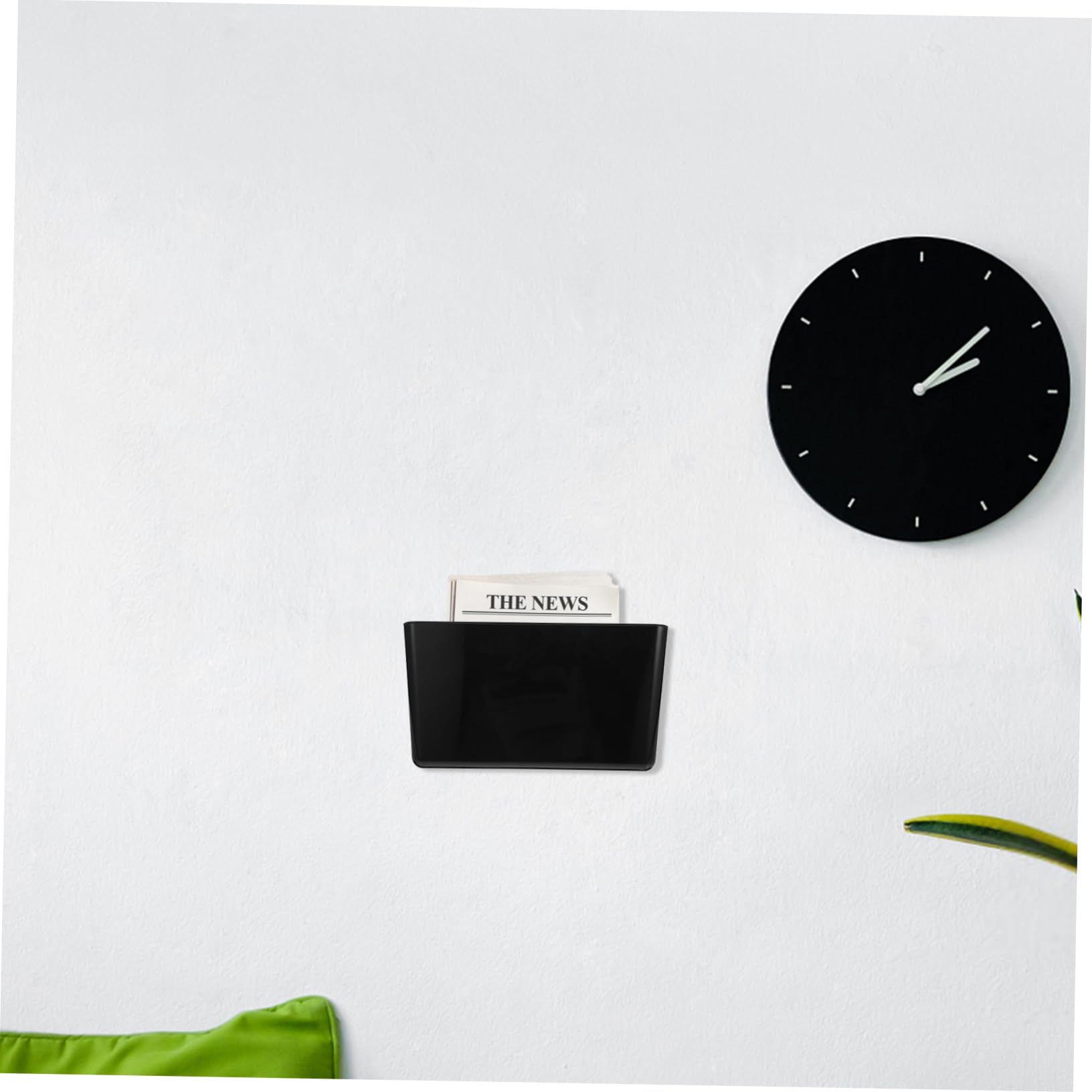 NUOBESTY Organizador De Pared Soporte De Revistas Pared Estante De Archivos De Plástico Para y Almacenamiento De Bolsillo Para Catálogos y Correspondencia