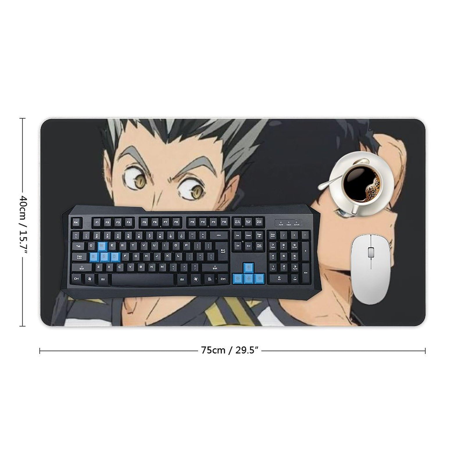 Amazon.co.jp: ゲーミングマウスパッド 大型 ハイキュー!! 木兎