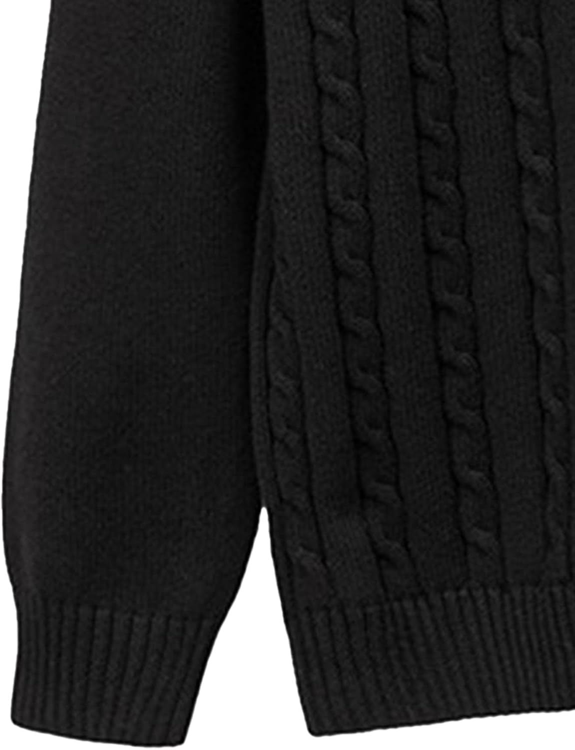 Solid Button V-Neck Long Sleeve Sweater for Men Casual Knitted Ribbed Cardigan Sweater Fall Winter Tops