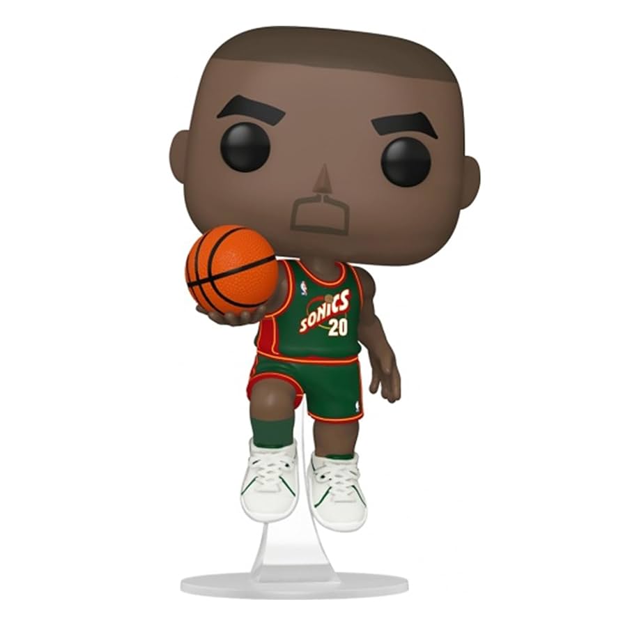 Amazon.com: Funko NBA POP | Gary Payton 96 Sonics Road
