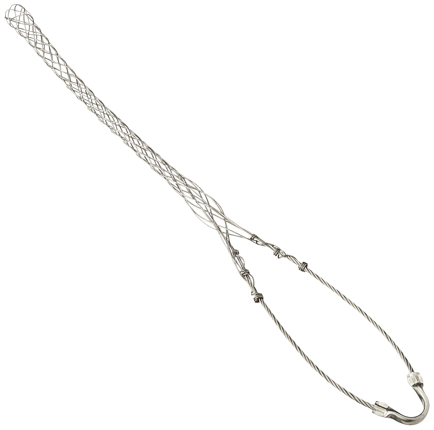 Kellems Wire Management, Support Grips, Single Eye, 1.0-1.2", Tin Coated Bronze, Closed Mesh
