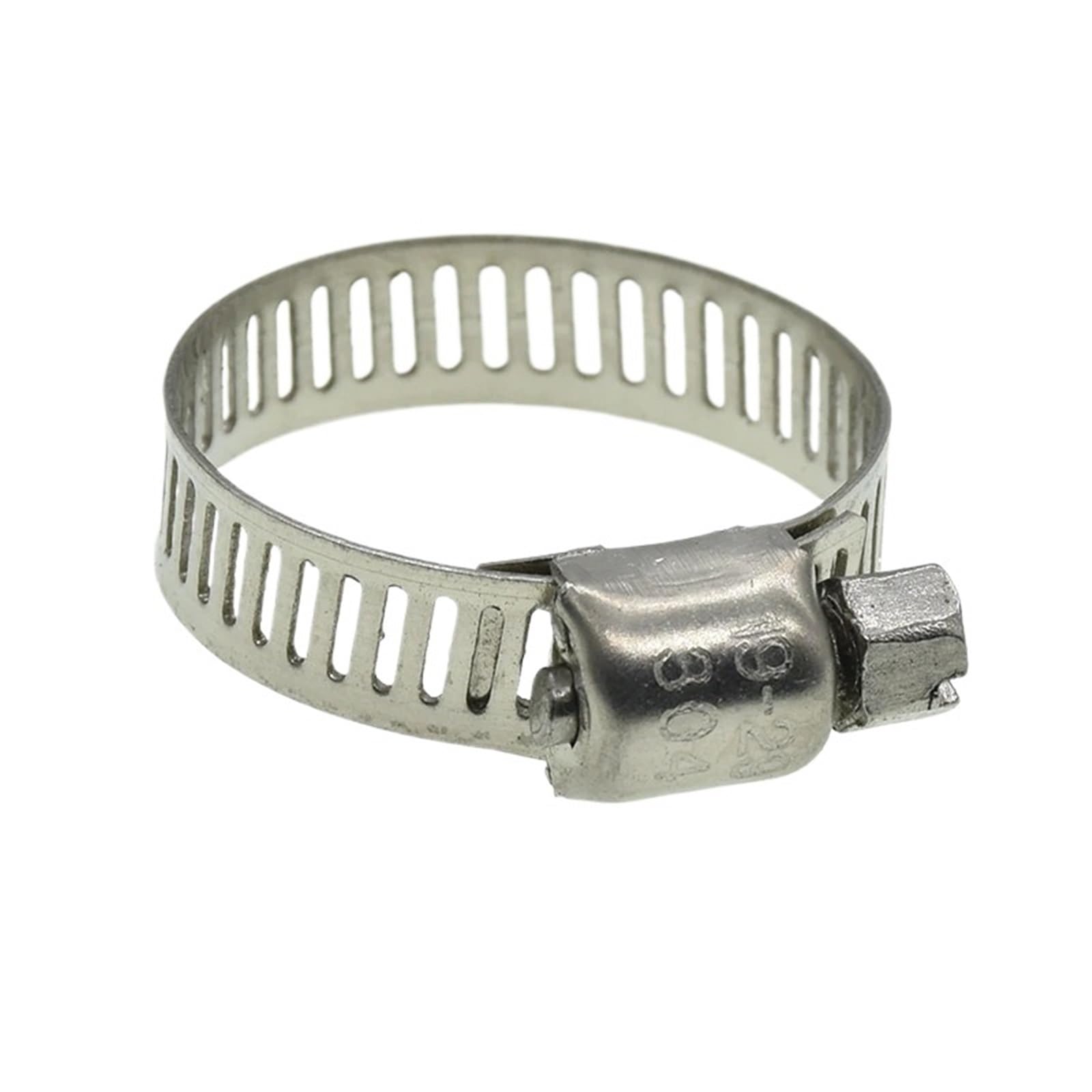 2PCS/Lot 304 Stainless Steel Hose Clamps Worm Drive Hose Clamps - Fuel Pipe Tube Clips Water(Dia.72-95mm)