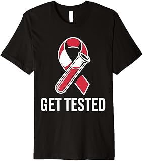 HIV Testing Day Awarenes Premium T-Shirt