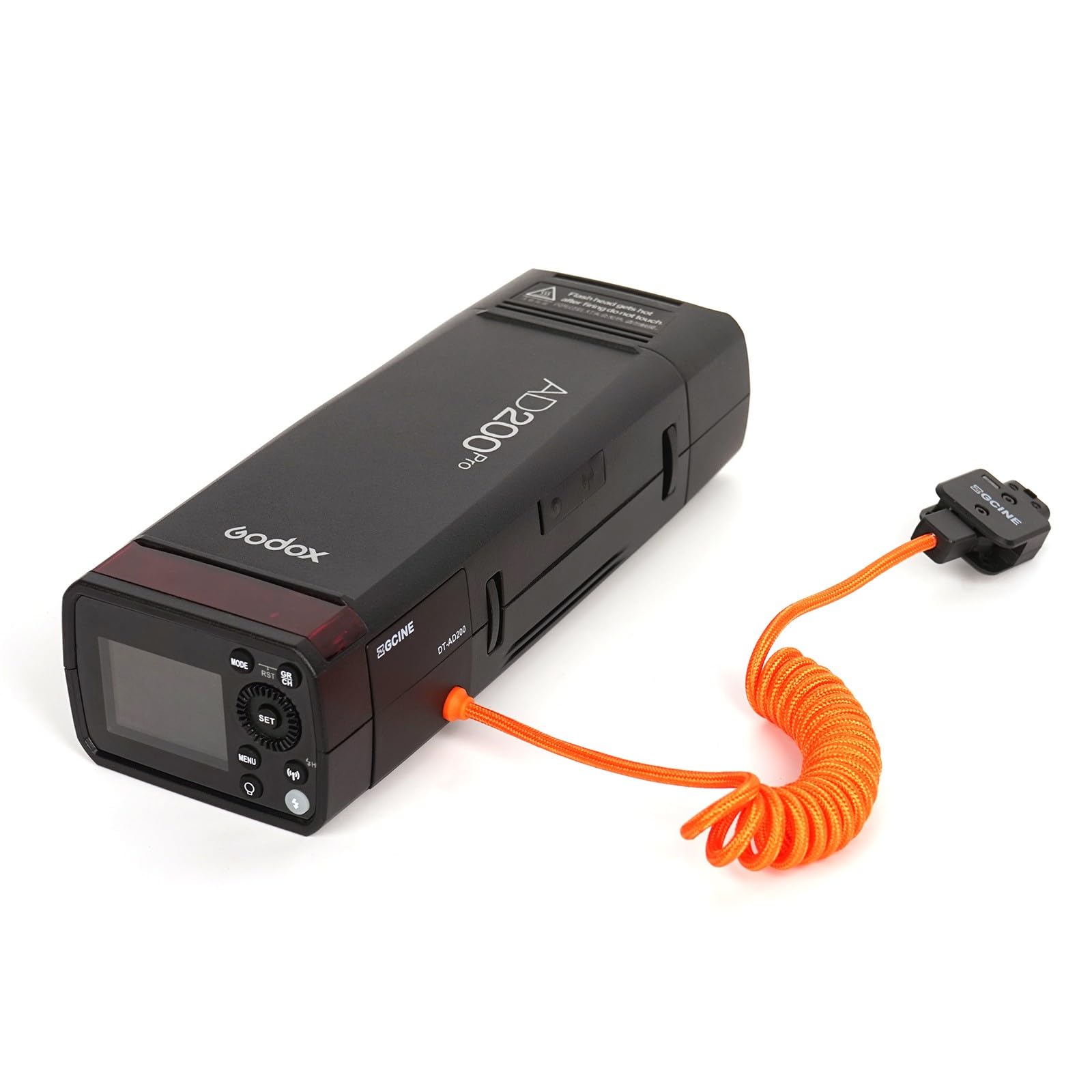 ZGCINE DT-AD200 Batterie factice pour Godox AD200/AD200 Pro/AD300 Pro/AD200 Pro II - Longueur:60CM/23.5inch