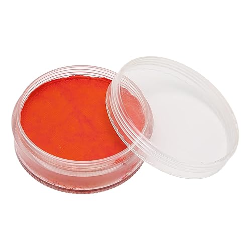 LIANGLIDE Face Painting Kit, Face Body Paint Palette Professional DIY Painting Plate 75g/2.65oz Red, Odorless and Hypoallergenic, Convenient for Halloween, Christmas, Cosplay, Parties