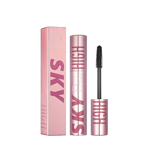 Máscara de sudor gruesa de larga duración, rizo de fibra de seda 4D, rizado largo, sin aglomeración, dura todo el día, denso rizado