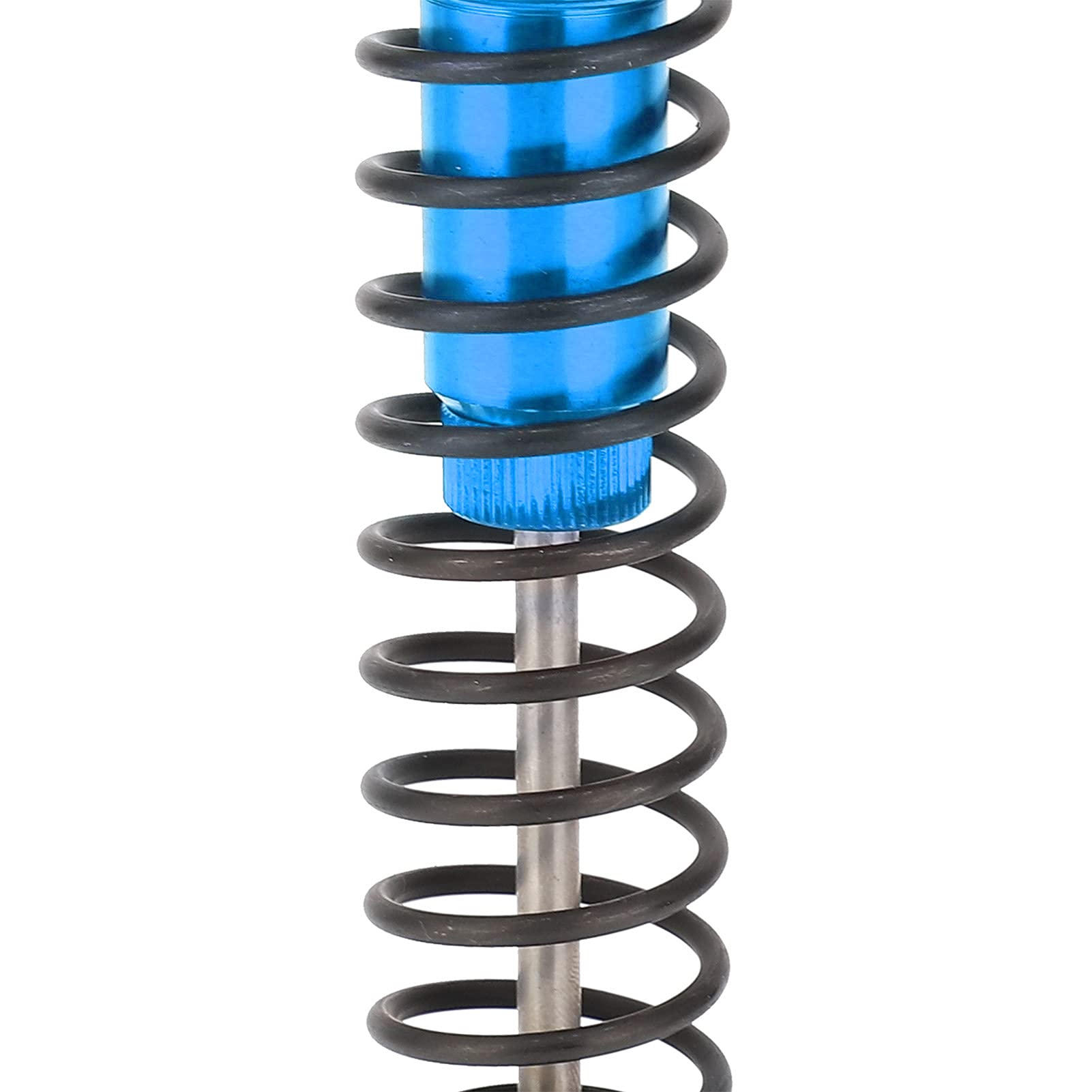 Amortiguador de aluminio RC de 195mm, 2 uds., para coches todoterreno de gasolina HSP 94050 1/5 RC (Azul)