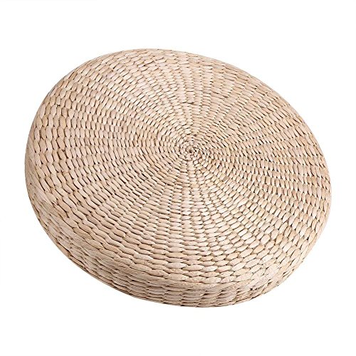 Yosoo - Cojín redondo japonés, 40 cm, para oficina, casa, yoga o tatami