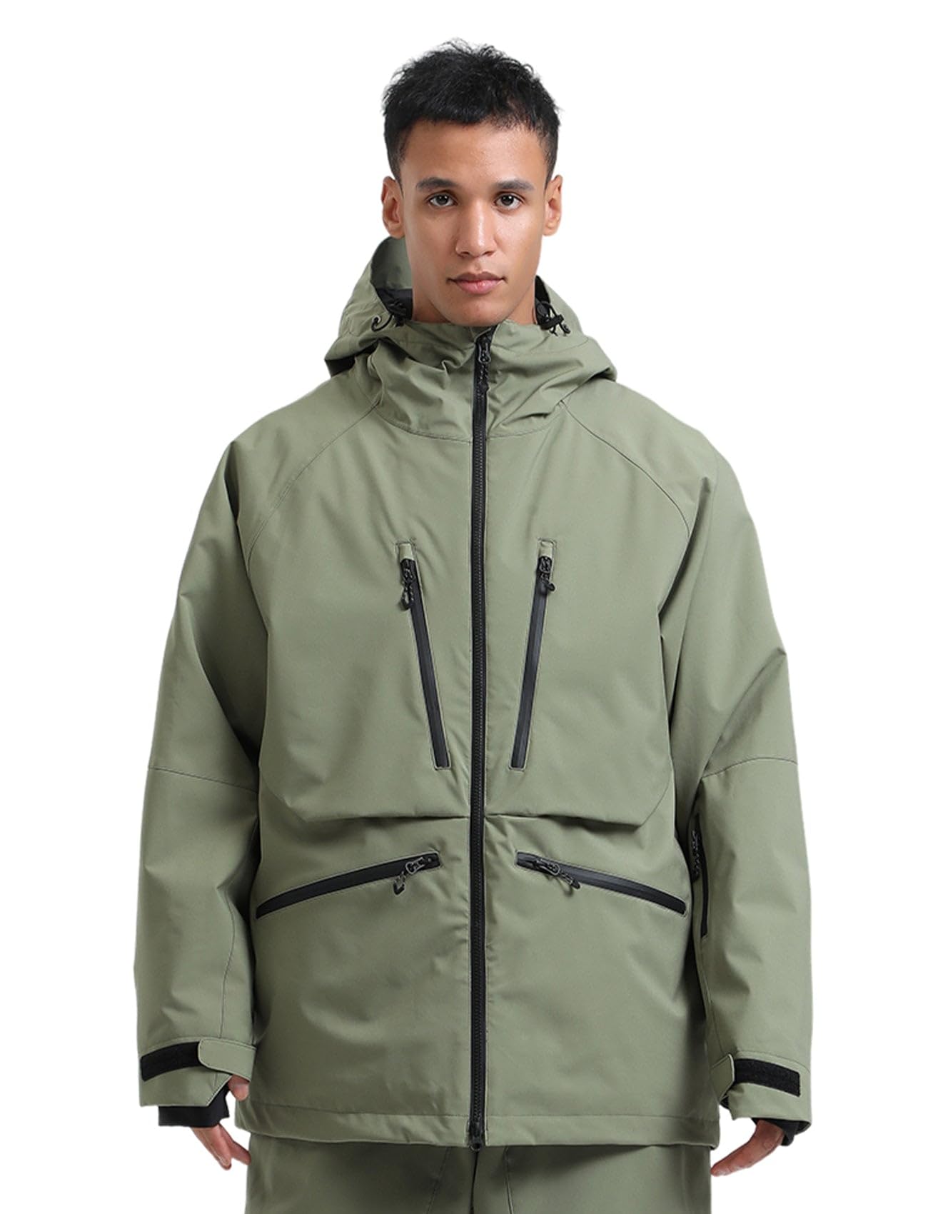 IMPHUT Snowboard Jacket Men Women Ski Jackets Waterproof Snowboarding Snow Coat Hooded Mountain Coats Inuslated