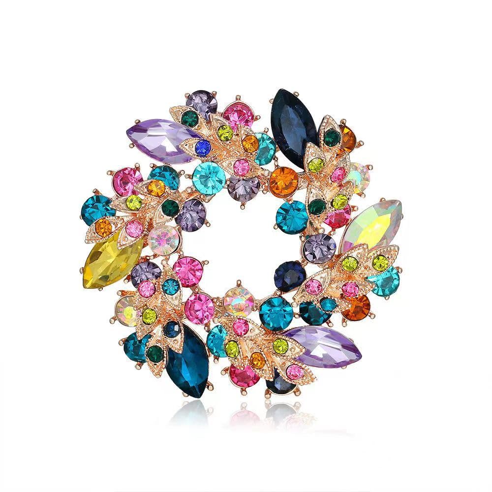 See full amazon price history chart for Via Mazzini Gold Plated Multicolour Flower Garland Crystal Brooch Cum Saree Pin For Women (Brooch0530) Via Mazzini Gold Plated Multicolour Flower Garland Crystal Brooch Cum Saree Pin For Women (Brooch0530) (B0CGZSVSLY) Amazon Price History, Amazon Price Tracker