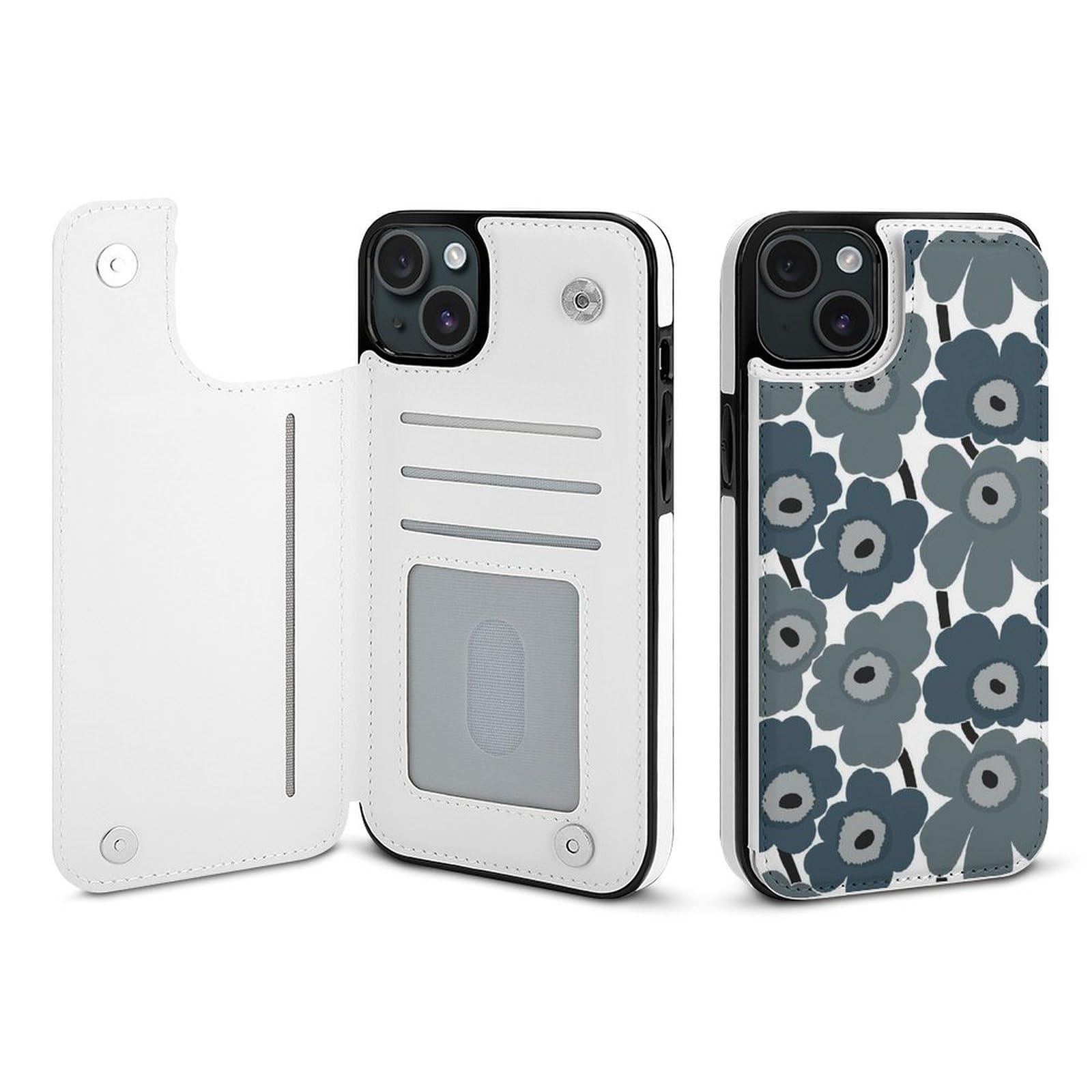 Amazon.co.jp: IPhone15 ケース マリメッコ 花柄 手帳型 iPhone