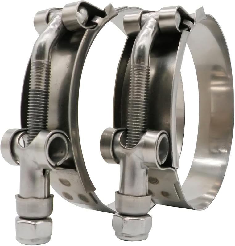Abraçadeira de mangueira com parafuso T ROADFORMER em aço inoxidável 304, 89–97 mm – Pacote com 2