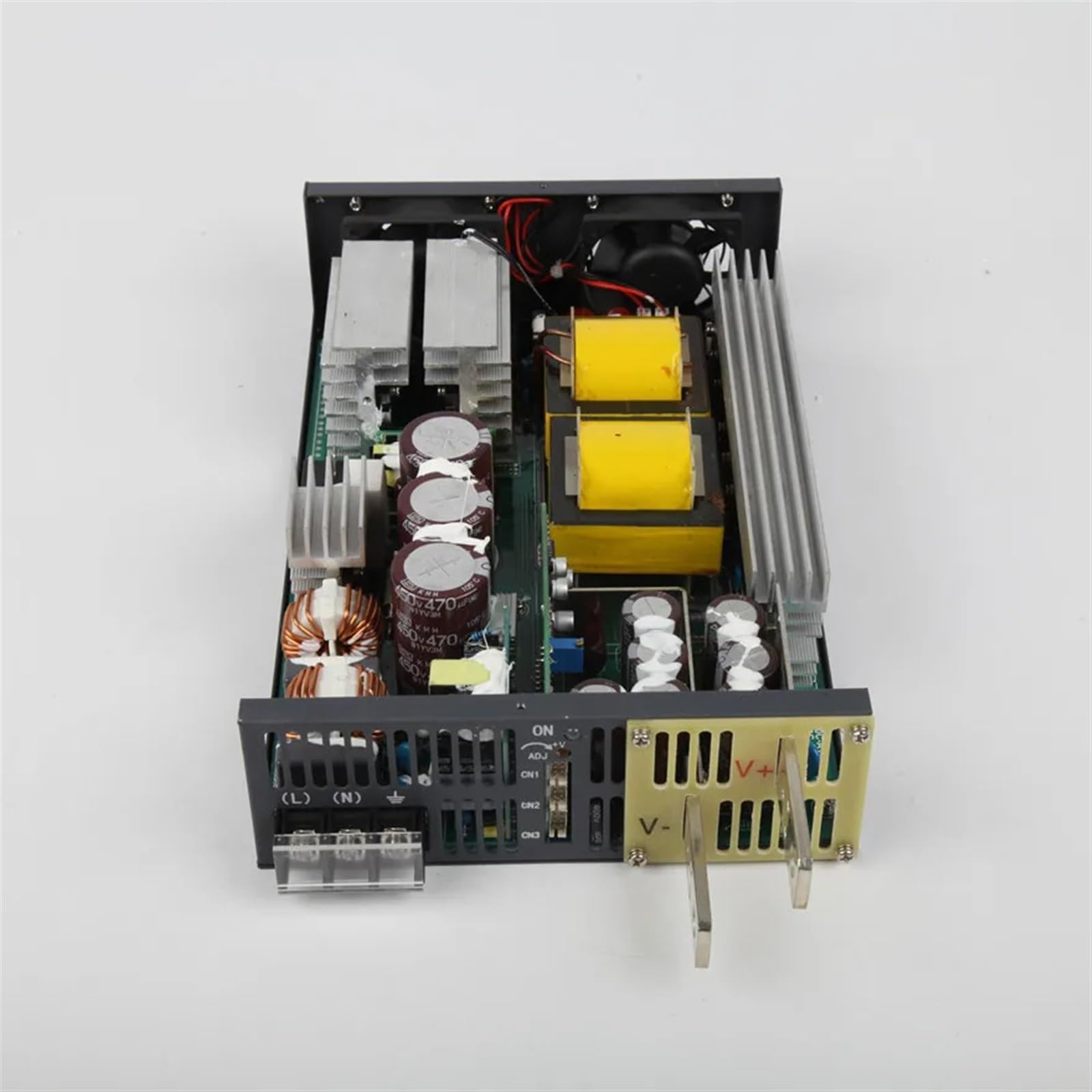 Ultracienki zasilacz impulsowy 2500W 12V 15V 24V 36V 48V 60V 72V 80V 110V 200V LED kontrolujący sygnał transformator 1 szt. (220 V, 200 V, 12,5 A)