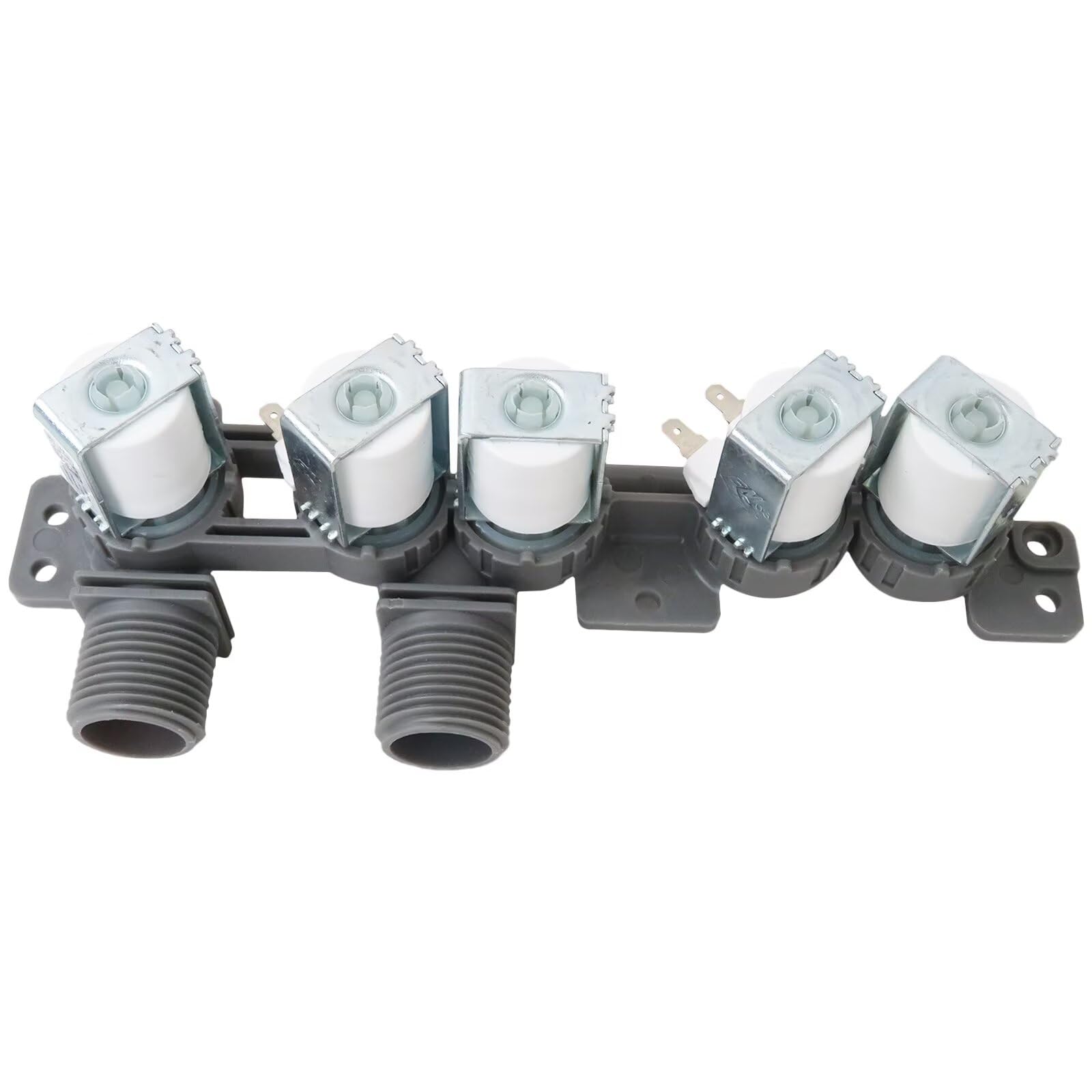 AJU73213301 - Válvula de entrada de agua de repuesto para lavadora LG WT5101HW/00 WT5170HV WT5170HW WT5270CW WT5480CW WT5480CW/00, sustituye a 5221EA1008F, AJU75152601, 330900 048 T