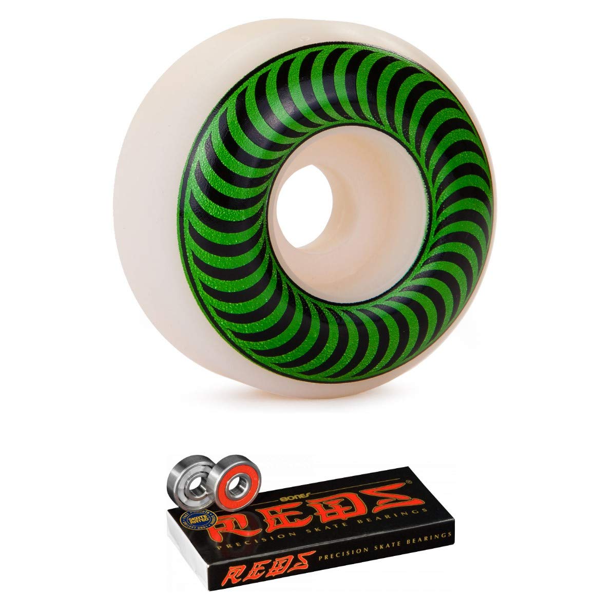 SPITFIRE WHEEL BONES WHEEL 99A 52mm セット Amazon.com : Spitfire Classics Skateboard Wheels- 52mm with Bones