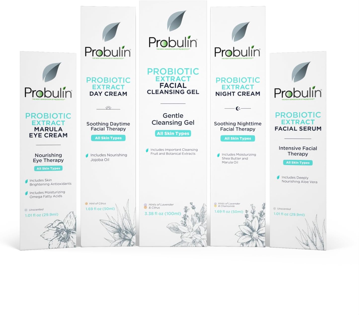 Probulin Probiotic Extract Skincare 5-Pack