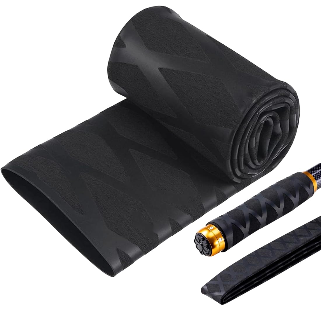 Tubo Termorretráctil 35mm Diámetro 1 Metro Heat Shrink Tubing Negro