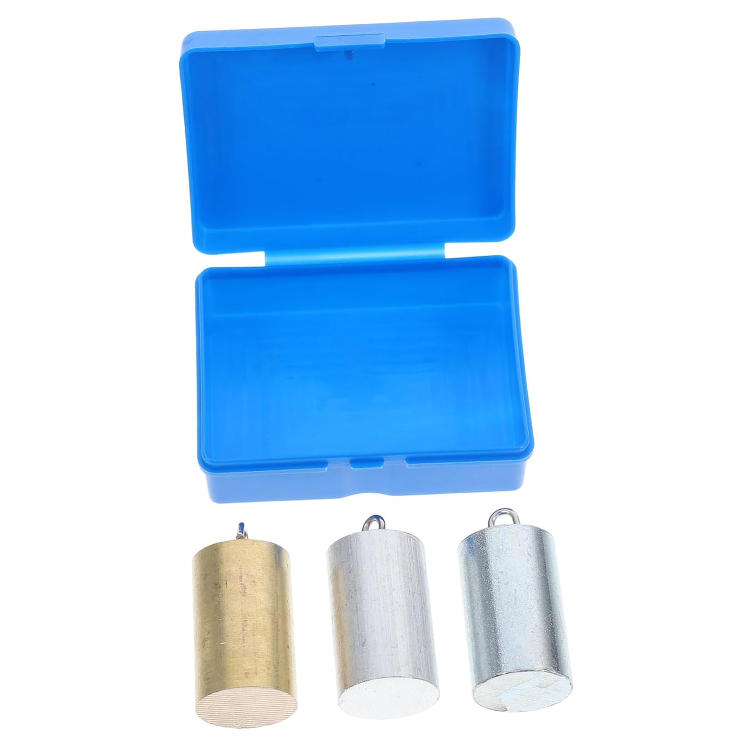 Unomor 3pcs Aluminum Density Cylinders Physics Teaching Instrument Portable Density Cylinder for School Labs