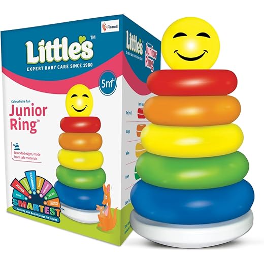 Littles Junior Ring - Plastic Multicolour