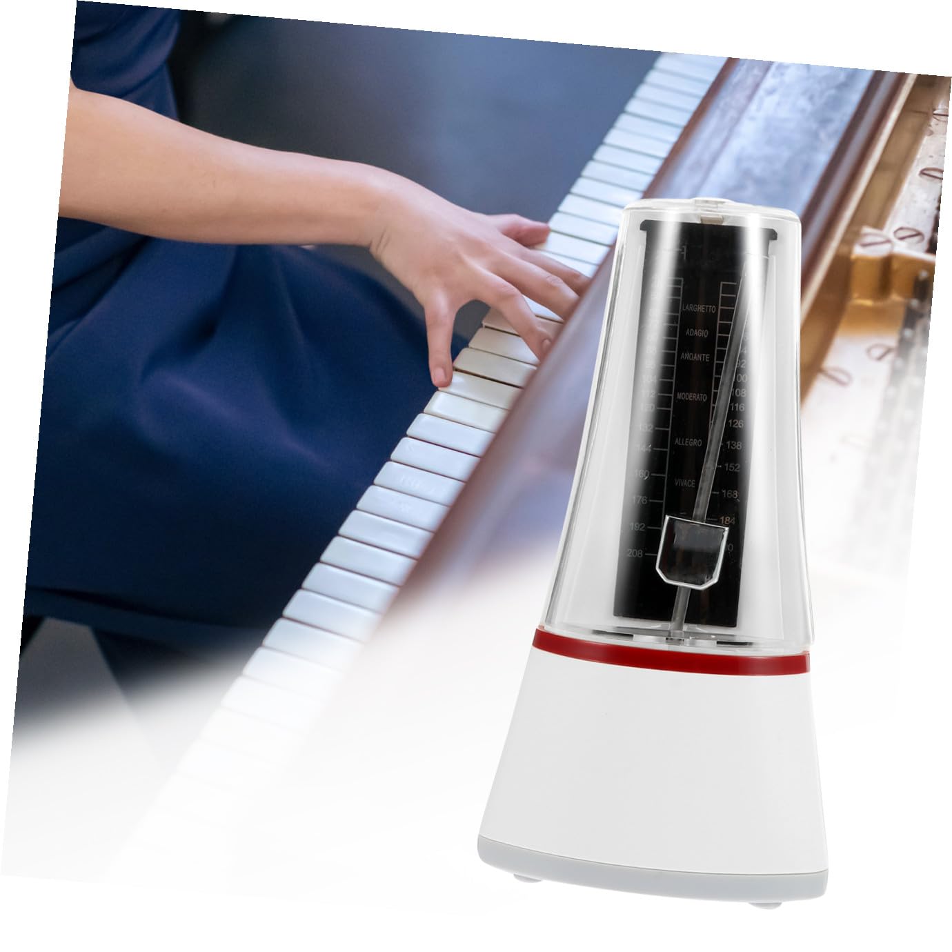 ifundom Métronome pour Piano Guitare et Erhu Mécanique Musical avec Large Gamme