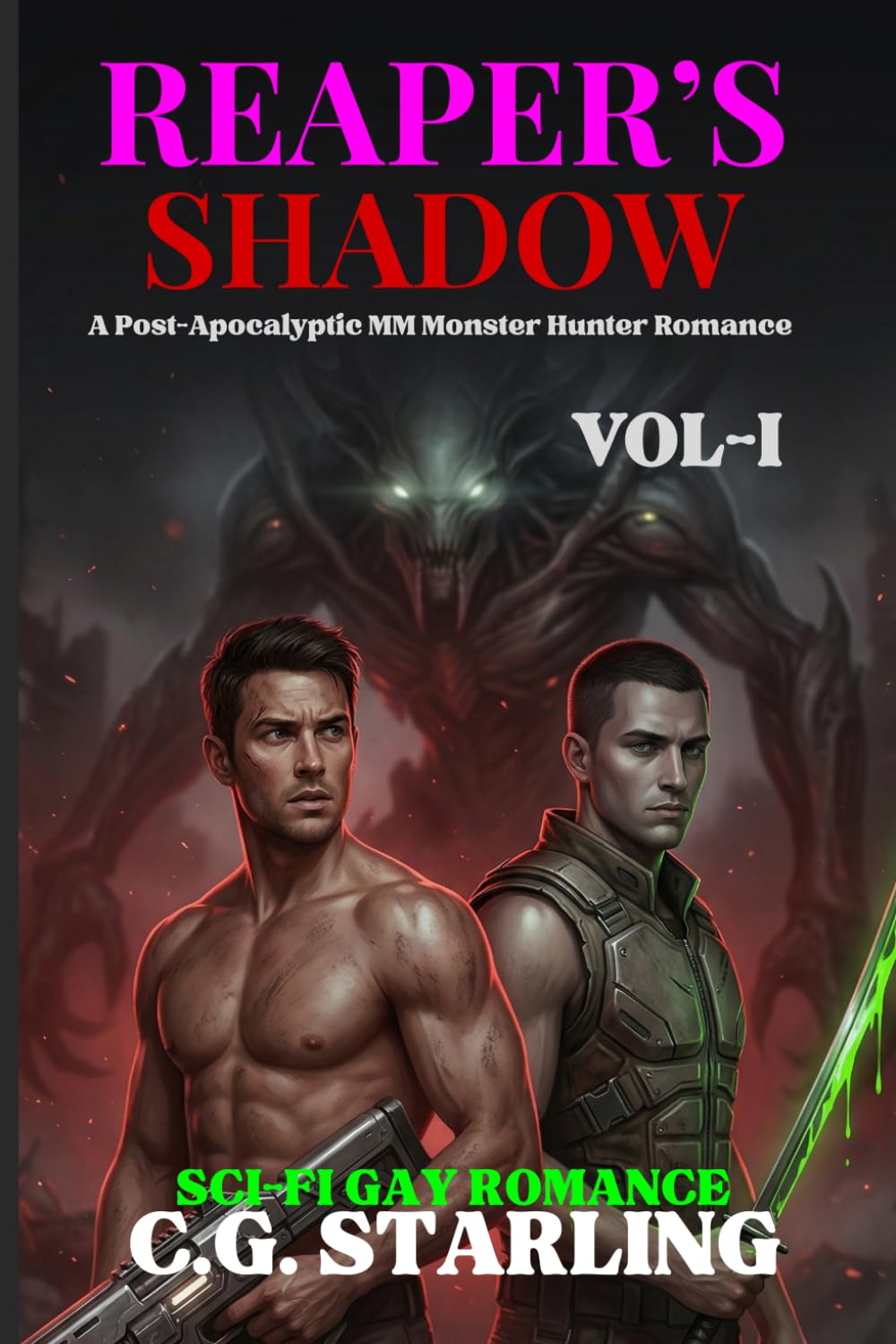 Reaper’s Shadow: A Post-Apocalyptic MM Monster Hunter Romance | MLM Romance Drama | Gay Sci-Fi | LGBTQ+ Horror, Action, Monster Romance (THE ASHFALL CHRONICLES)