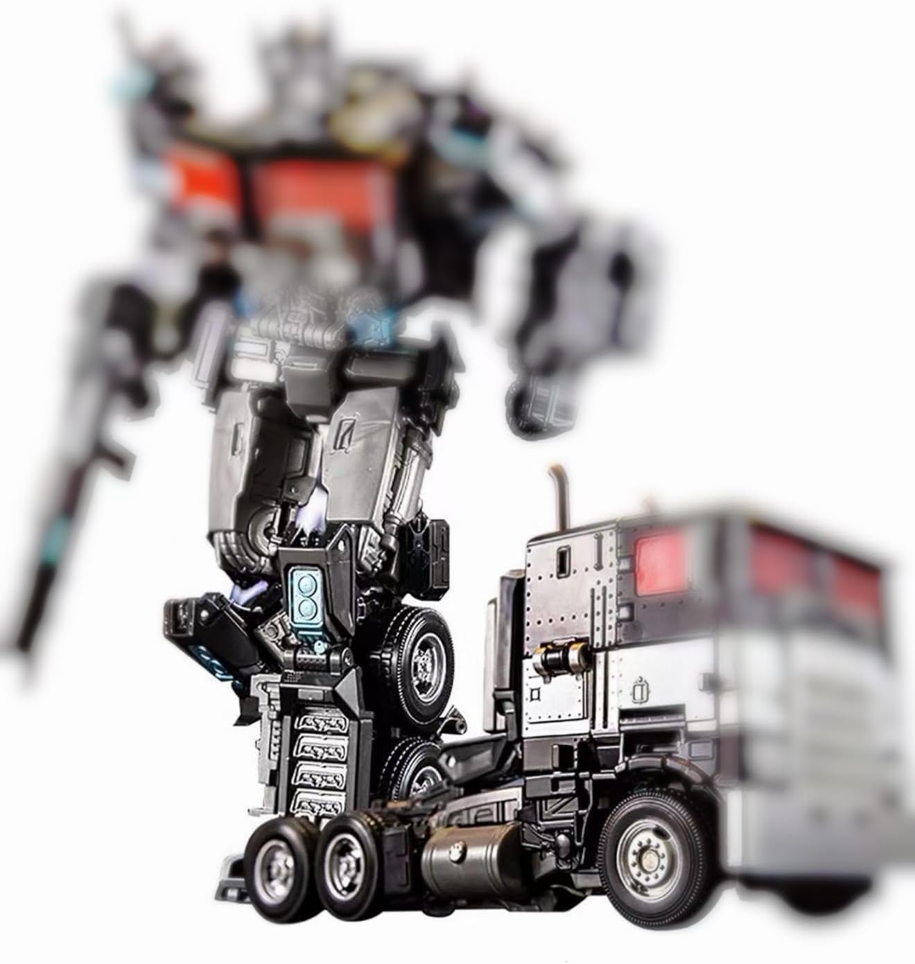Deformation Action Figure Toy, Portable Car Model Alloy Deformed Robot Toy Gift for Kids Boys and Girls (8.07 inches)