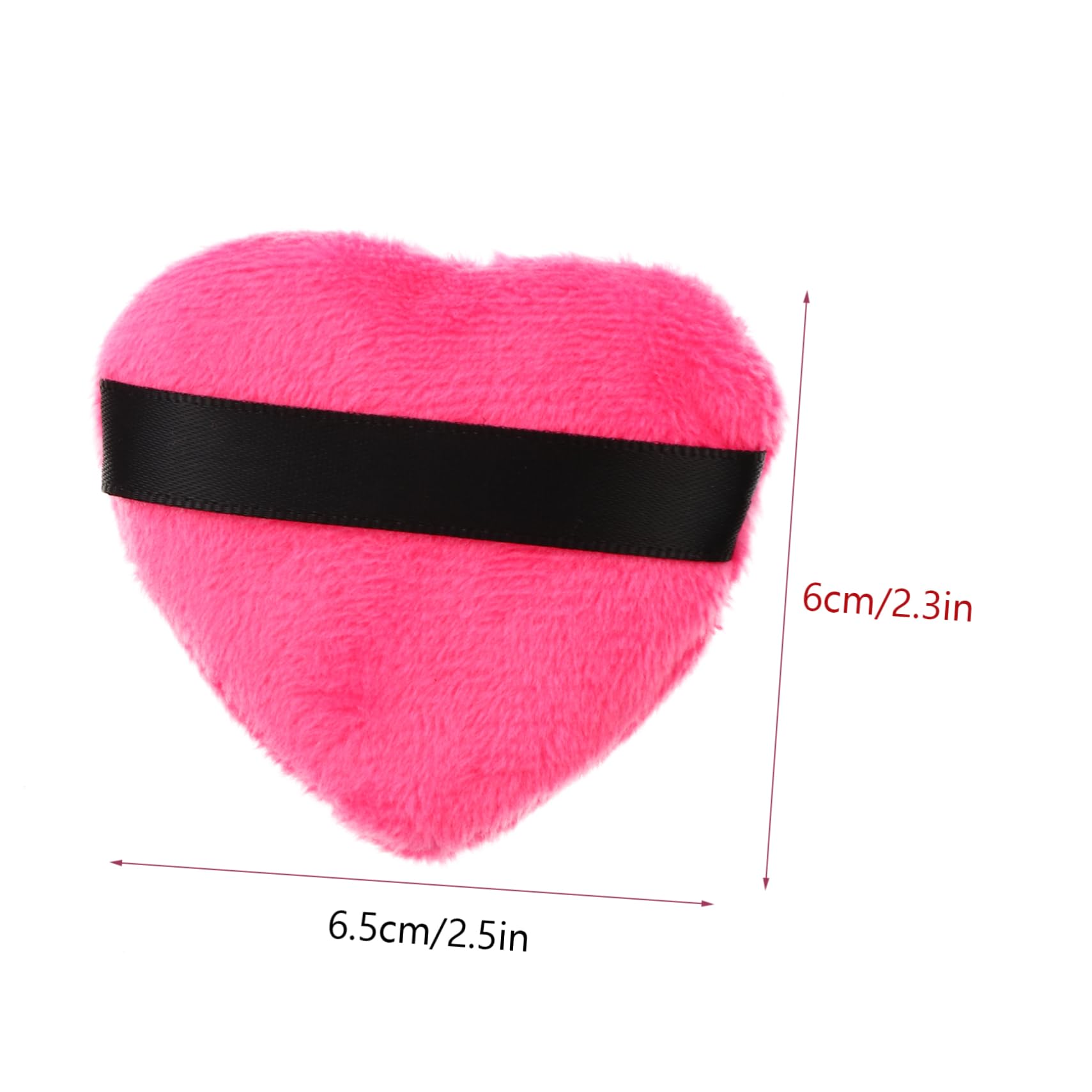 Vaguelly Cosmetic Cushion Set 8pcs Face Powder Puff Gentle on Skin for Daily Use