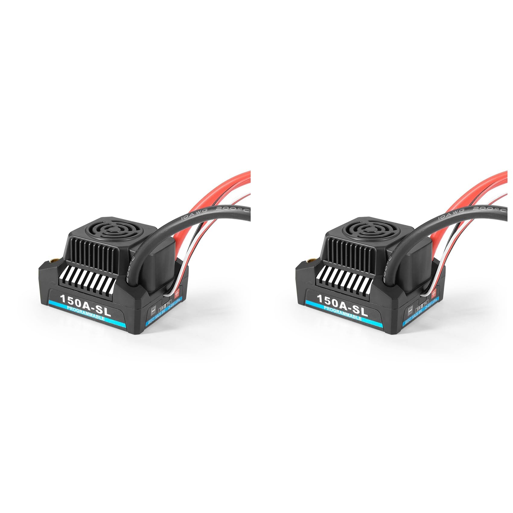 2 x 150 A bezczujkowy regulator prędkości obrotowej (ESC) do samochodów 1/8 RC części samochodowych