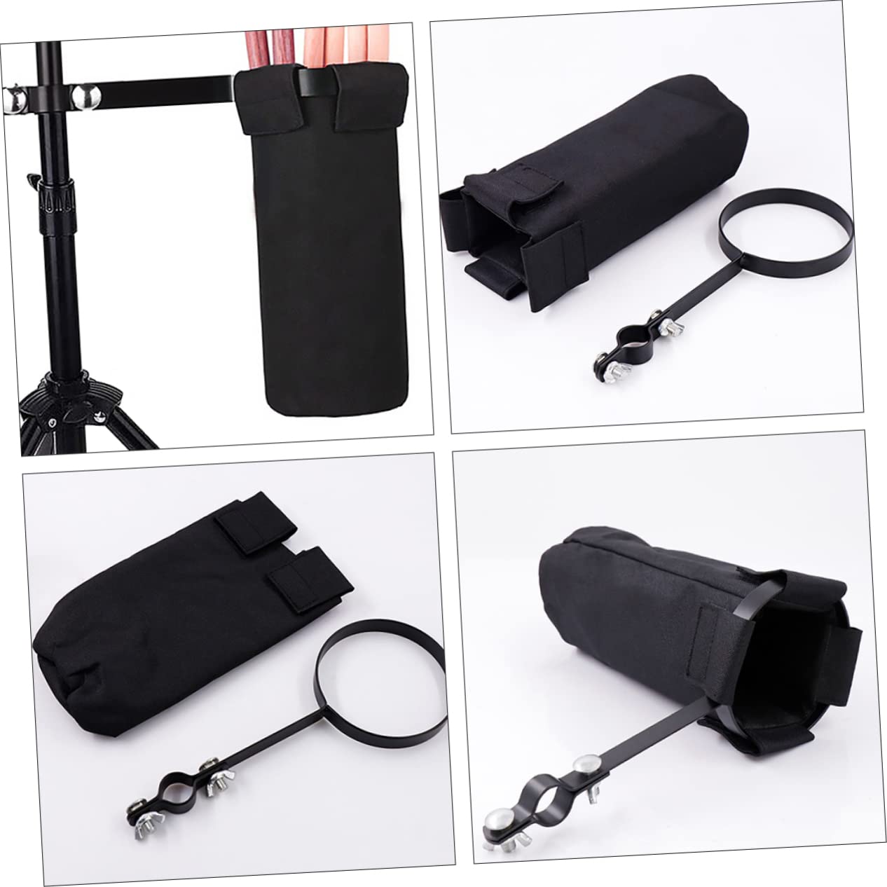 LIFKOME 1Set Drumstick Storage Bag Set Durable Oxford Cloth Drumstick Holder for Drum Kit Lightweight Capacity Container for Easy Transport Present for Drummers and Music