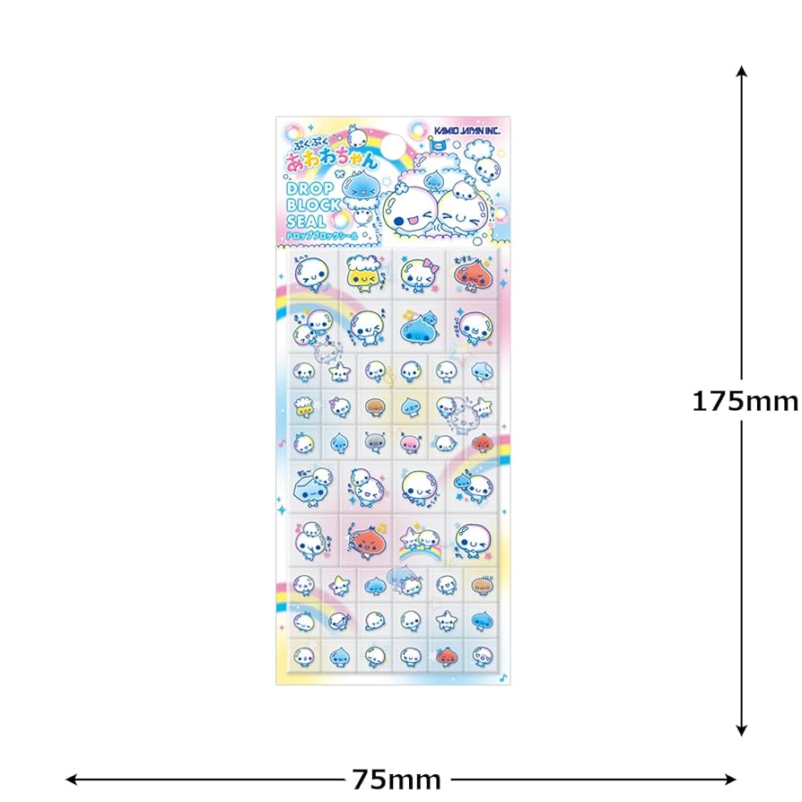 Amazon.co.jp: カミオジャパン ステッカー ドロップブロック