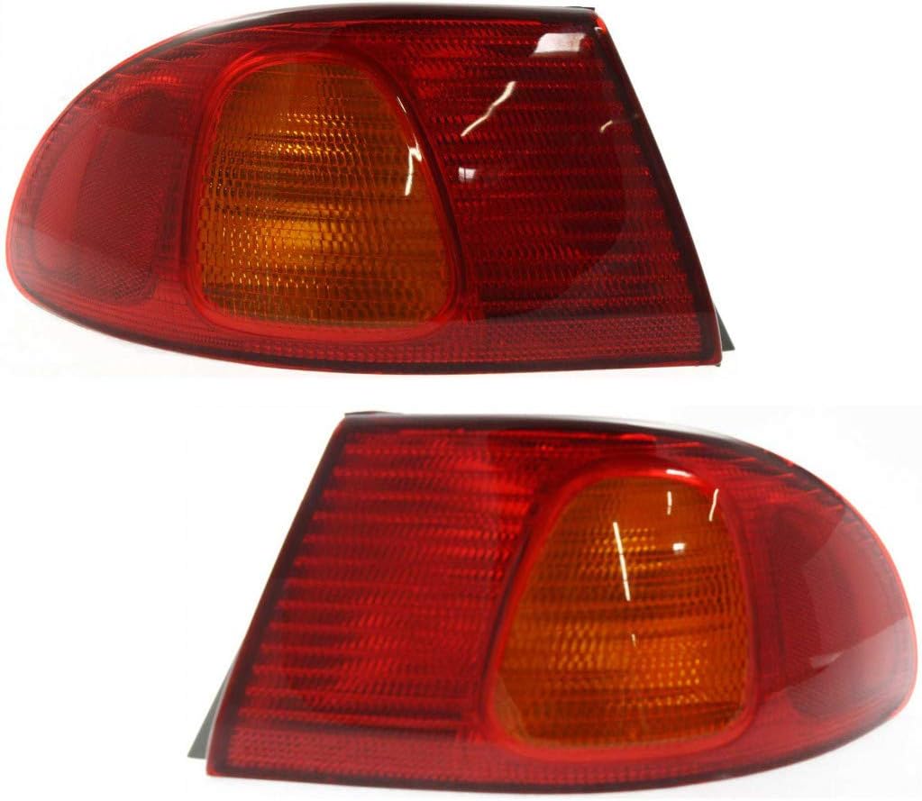 CarLights360: For Toyota Corolla Tail Light Assembly 1998 99 00 01 2002 Passenger Side | TO2801121 | 81550-02070